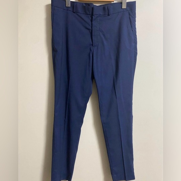 H&M Men’s Navy Blue Slim Fit Suit - Picture 3 of 5